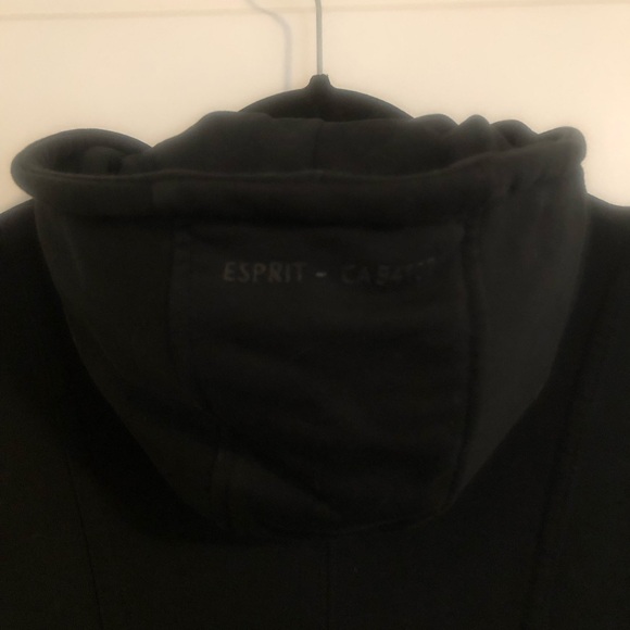 Esprit | Long Sweater Jacket with Hood and Zipper - Picture 9 of 11